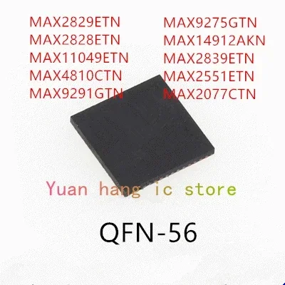 

10PCS MAX2829ETN MAX2828ETN MAX11049ETN MAX4810CTN MAX9291GTN MAX9275GTN MAX14912AKN MAX2839ETN MAX2551ETN MAX2077CTN IC