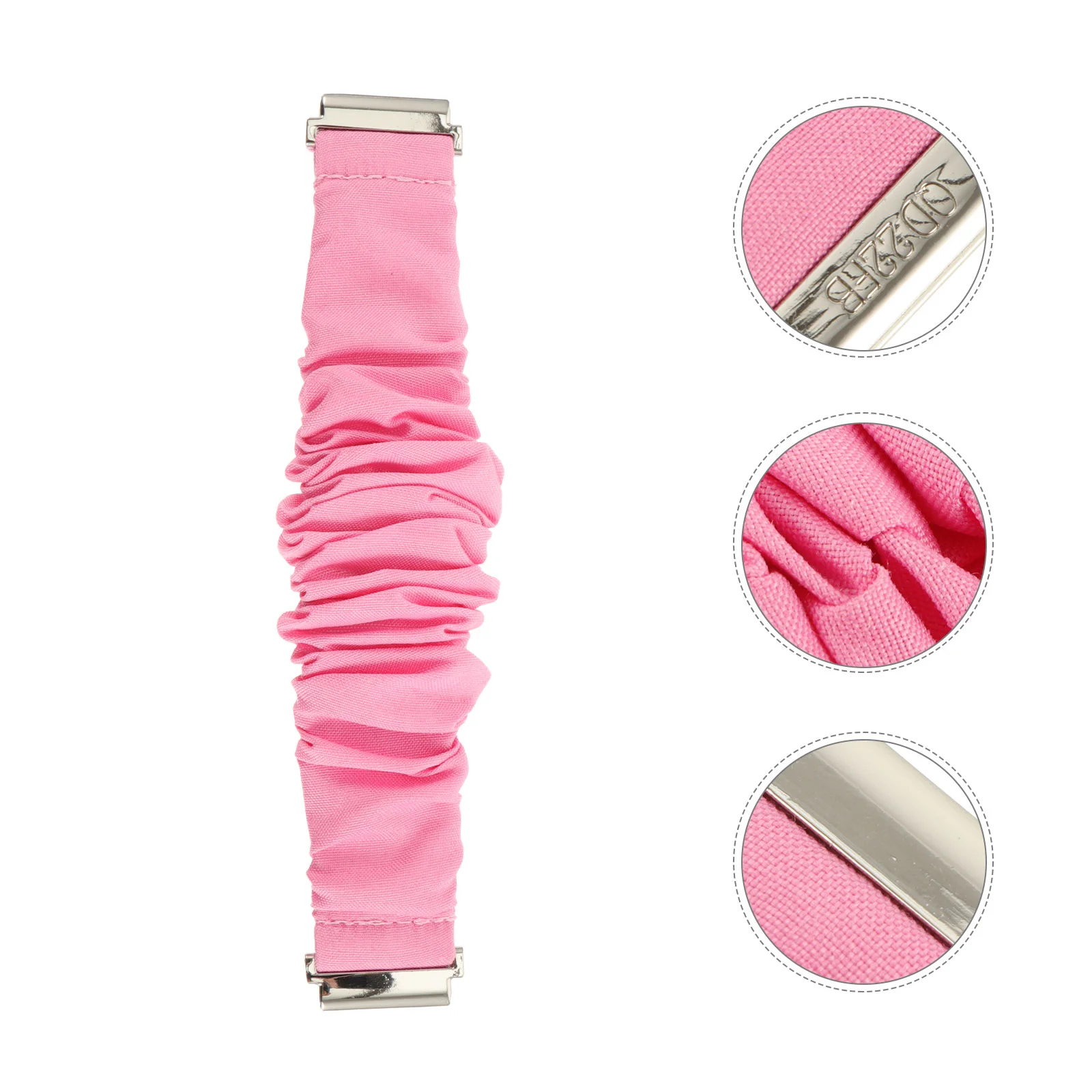 Relojes Diadema Impreso Scrunchie Correa de reloj Pulsera inteligente Rosa Miss