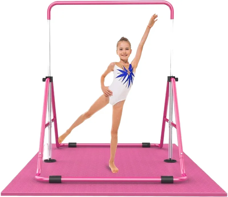 Adjustable Household Muscle Strength Pull-up Bars Indoor Kids Horizontal Bars Portable Foldable Gym Fitness Gymnastics Bar