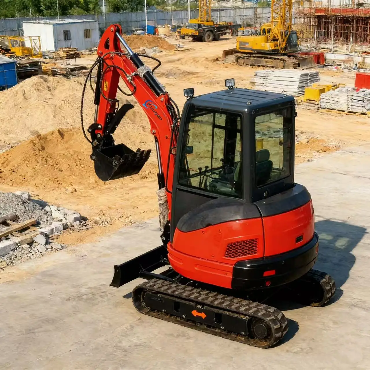 

Мини-экскаватор 1.5 тонны, гидравлический, соответствует стандартам Euro 5 EPA Kubota, настраиваемый микро-экскаватор для домашнего использования, 2.5 тонны, 3 тонны, для горнодобывающей промышленности