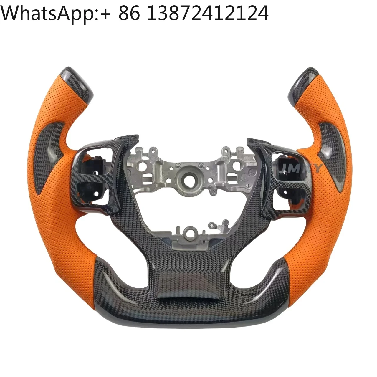 

Custom Carbon Fiber Steering Wheel for Lexus NX ES IS GS RX Models NX200t NX300h IS300 IS250