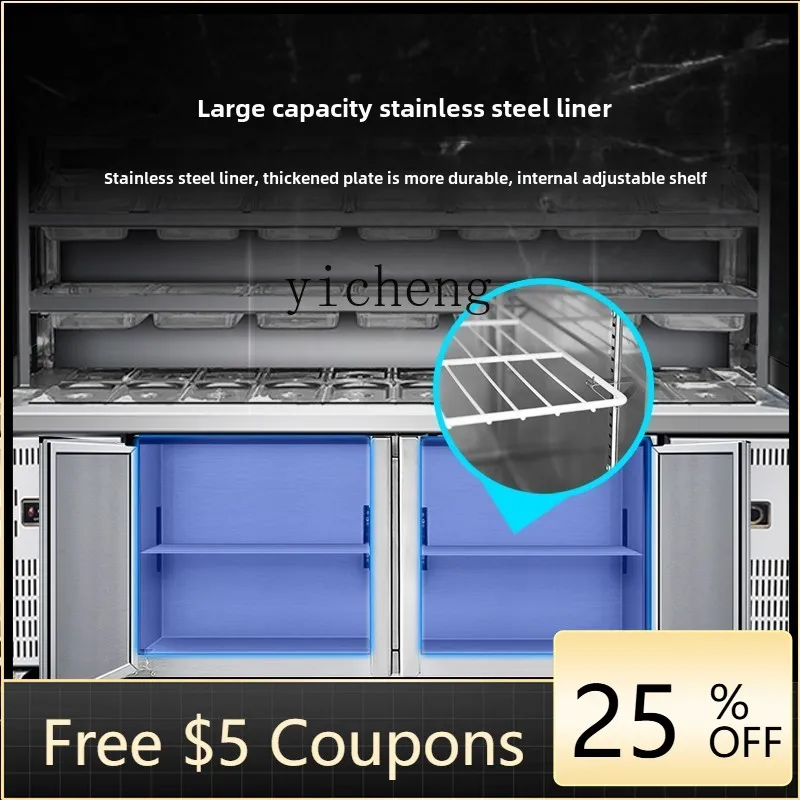 

P28 Malatang Fresh-keeping Display Cabinet Commercial Refrigerated String A la carte Cabinet Vertical Air Curtain Cabinet