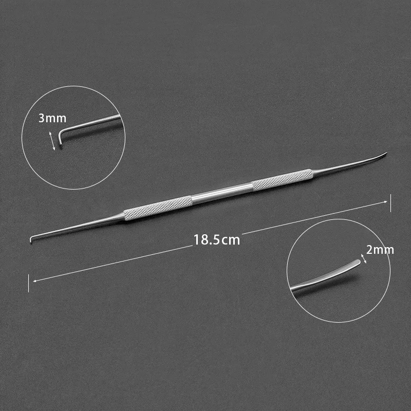 Venous puller stripperVascular hook needleDouble-ended varicose vein tractionNerve stripper