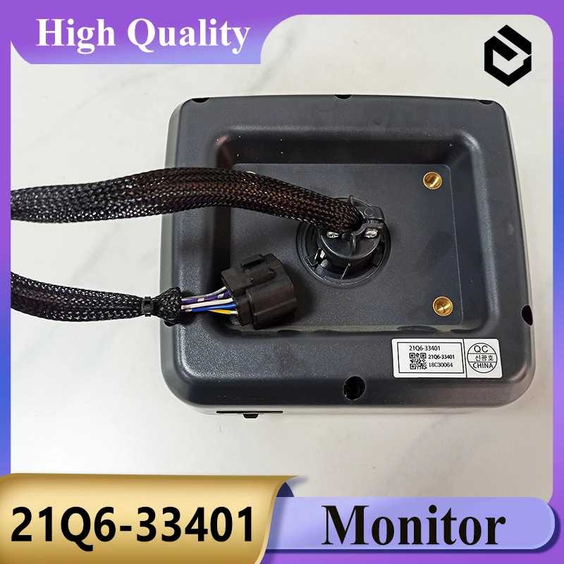 21Q6-33401 Monitor Display Panel  21Q633401 for R220-9S R220-9 R200-9 R250LC-9 R480-9 R-9 Excavator Parts