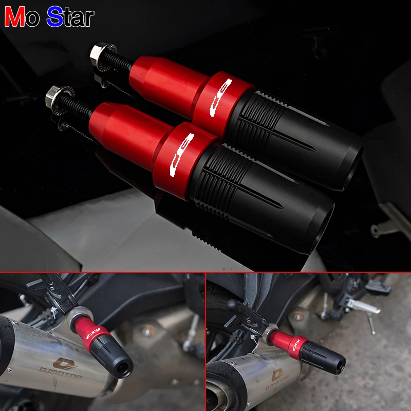 CB For Honda CB125F CB 500X 500F 300R CB1000R CB1100 CB1300 CB1300F Falling Protection Frame Exhaust Sliders Crash Pad Protector