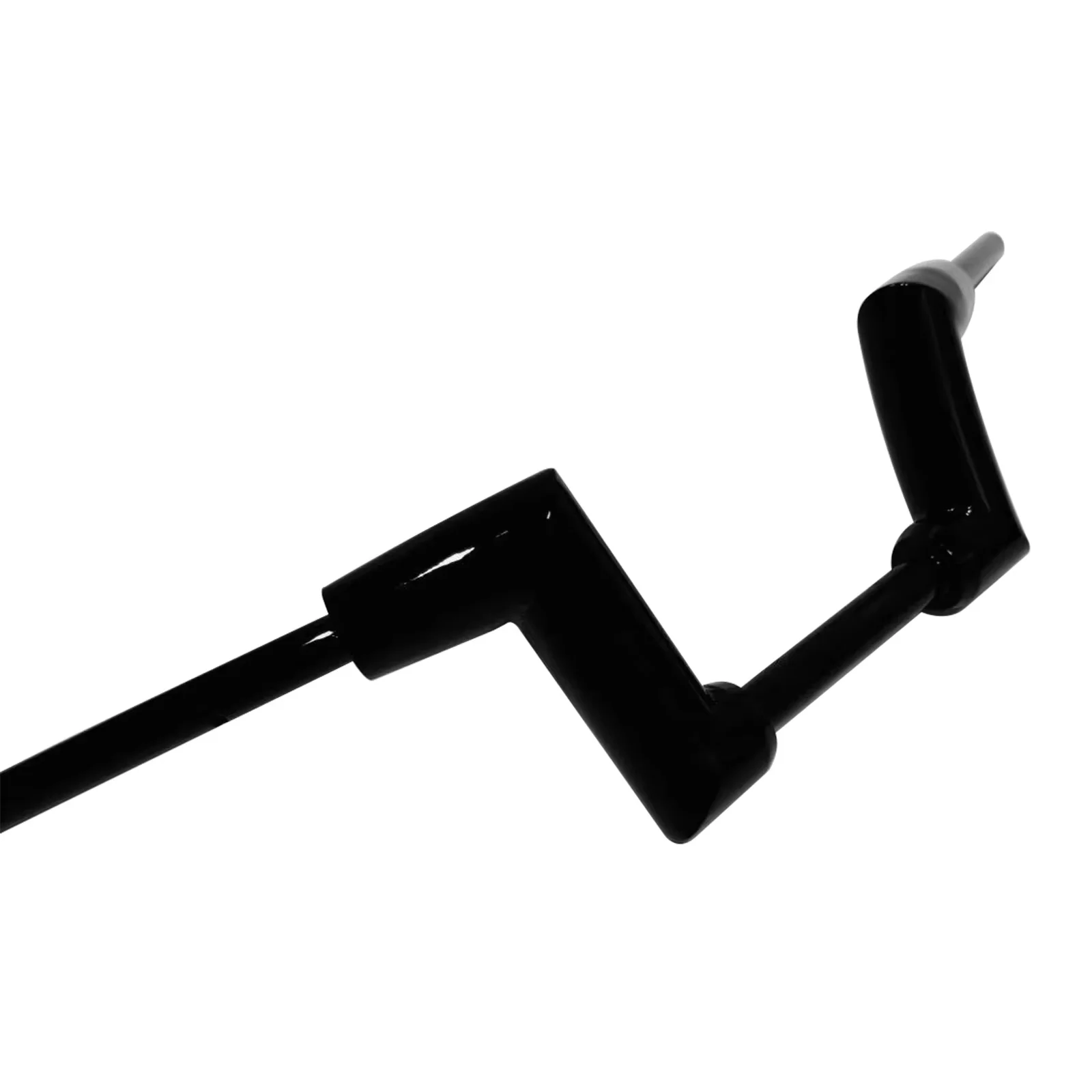 

Мотоциклетный черный/хромированный 2-дюймовый руль на заказ для Indian Scout Bobber 2021