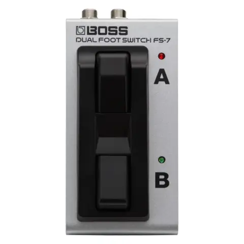 BOSS FS-7 Compact dual foot switch for integration into pedal boards without batteries