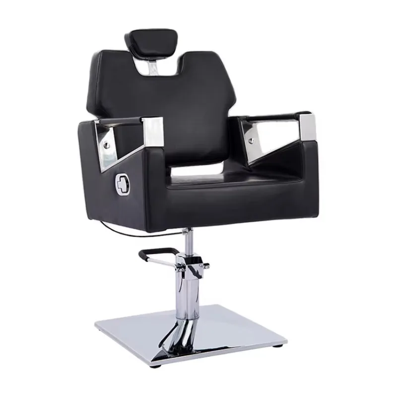 Universal Hydraulic Hairstylist Chair Custom Modern Salon Styling Chair Reclining