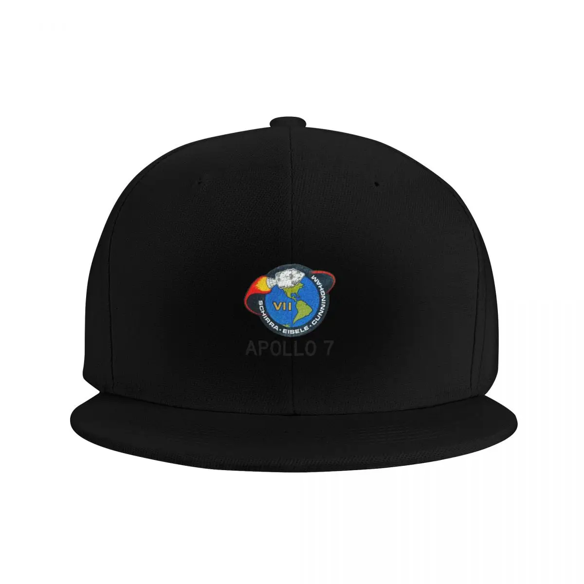 APOLLO 7 Black TextCap Baseball Cap Fishing cap Cosplay Icon Women's Hats 2024 Men's