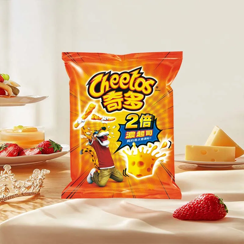 Cheetos 2X Sabor Queso 1,62 oz(46g)*3 paquetes de patatas fritas, snacks inflados, snacks, mazorca de maíz