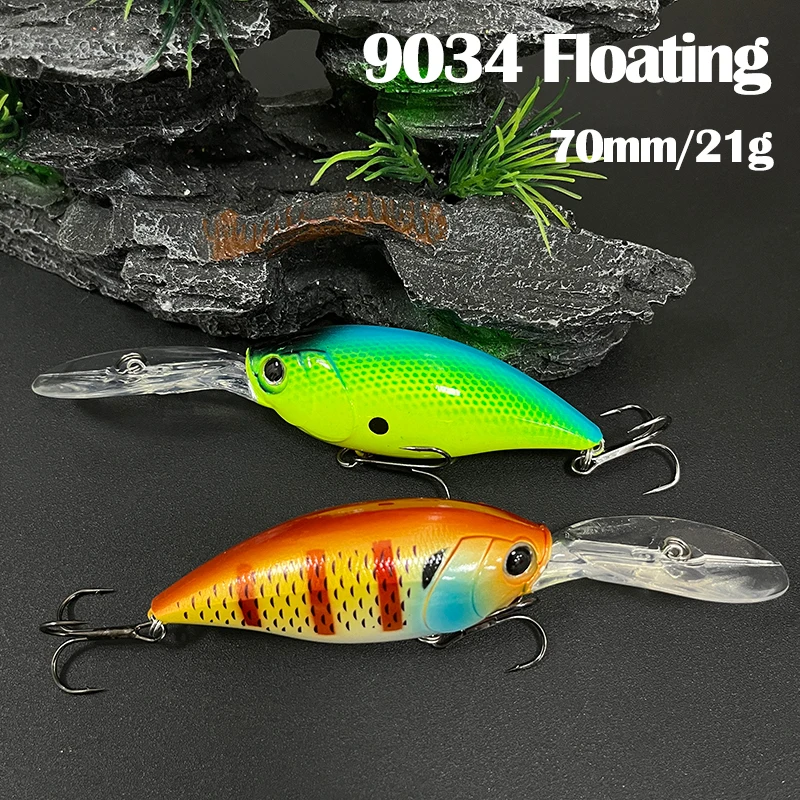 Señuelos Wobblers Flotantes para Lubina Agua Dulce - imagen 3