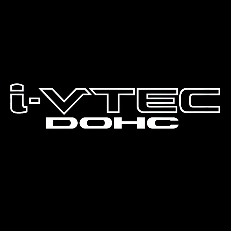 I-vtec Dohc المجسم النفط بقعة Chome الزجاج الأمامي ملصق ل JDM Mugen ملصق مائي سيارة دراجة نارية اكسسوارات شارات الفينيل