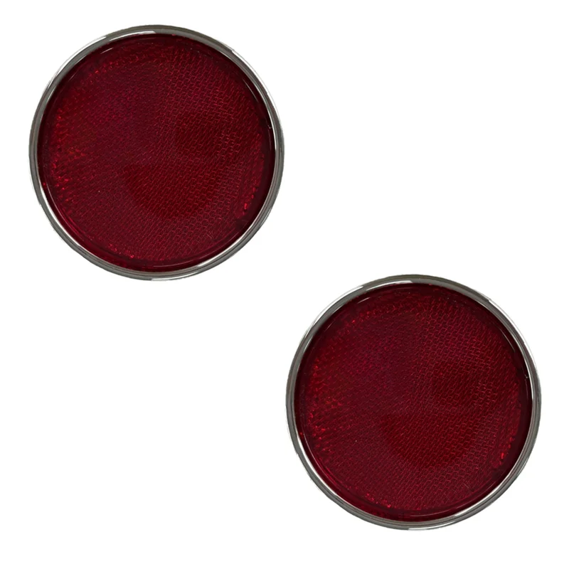 

1 Pair Left+Right Car Reflector for LAND CRUISER US 1958-1960 Rear Bumper Rear Fog Lamp Universal 81910-69015