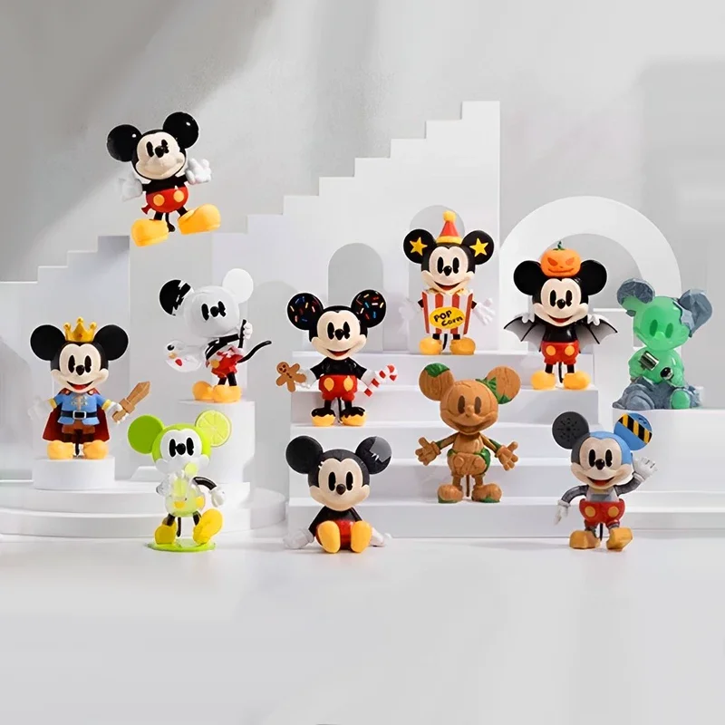 2023 New Disney Anniversary Mickey Blind Box Curious And Boundless Series Mystery Box Kawaii Cartoon Anime Characters Child Gift