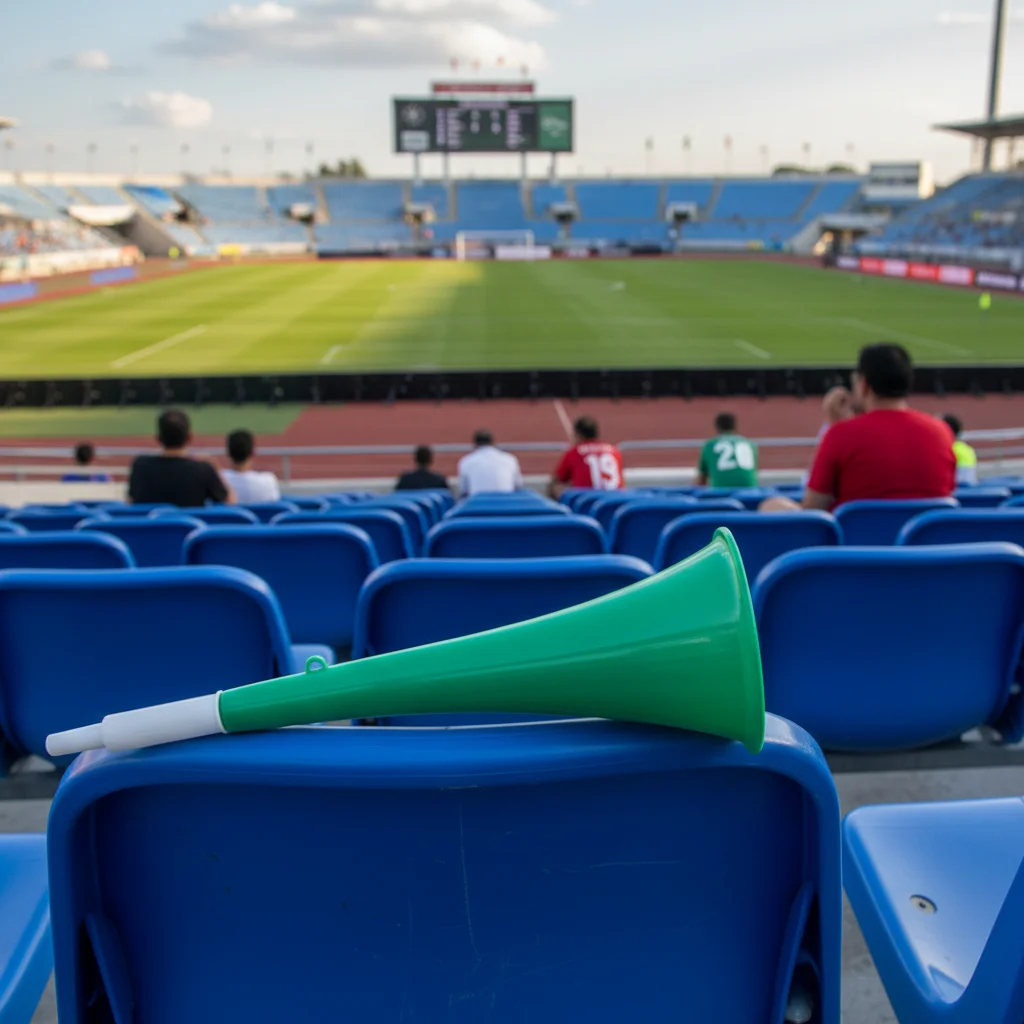 Loud Portable Vuvuzela 27.5cm with Lanyard Trumpet Toy Random Color Noisemaker Sports Events Fan Cheering Props