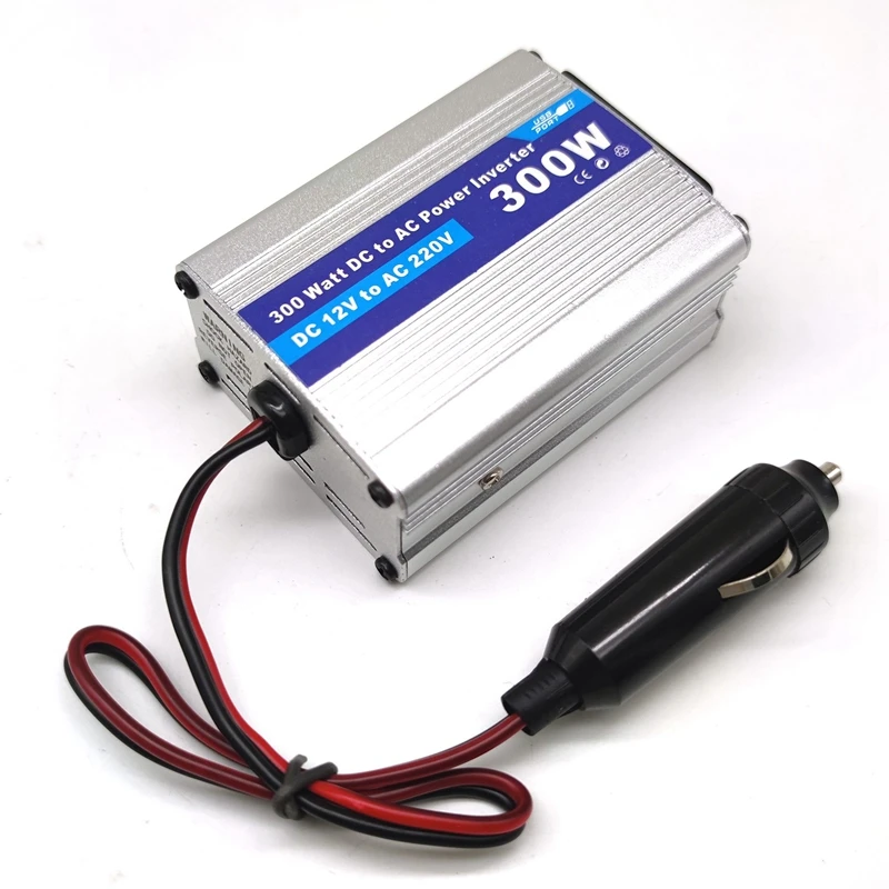 2X Car Power Inverter Converter 300W Inversor 12 V 220 V Voltage Converter 12V To 220V Inverter 12V 220V Convertidor