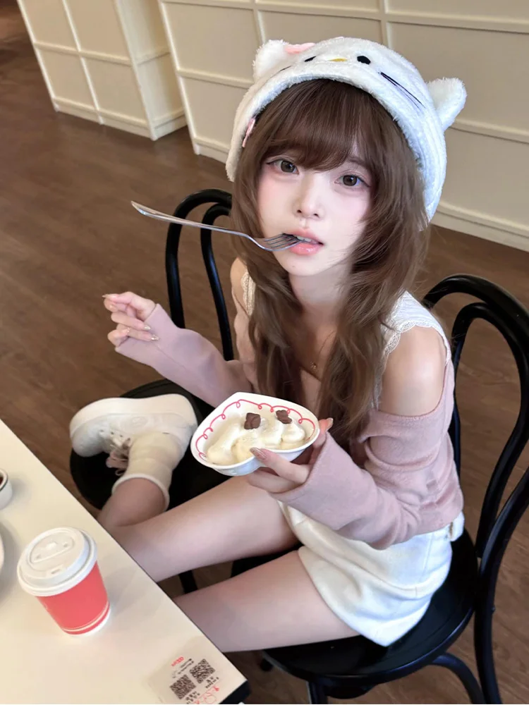 adoravel-kit-quente-chapeu-de-malha-de-orelha-feminino-outono-inverno-novo-sle-versatil-protecao-de-ouvido-bone-de-malha-aconchegante-para-adolescentes-a