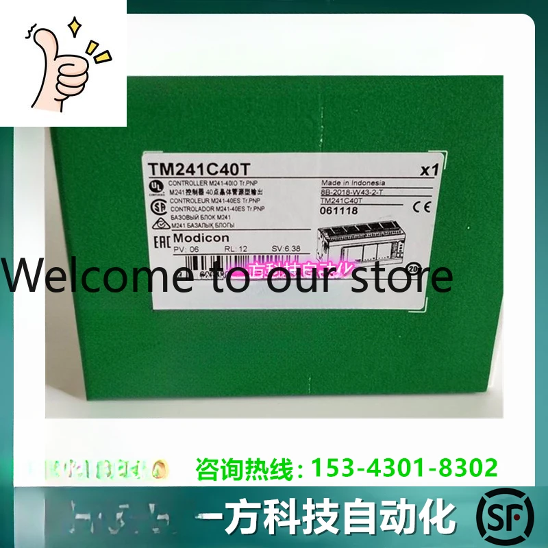 TM241C40T M241 Controller Programmable PLC Transistor Output TM241C40T Original