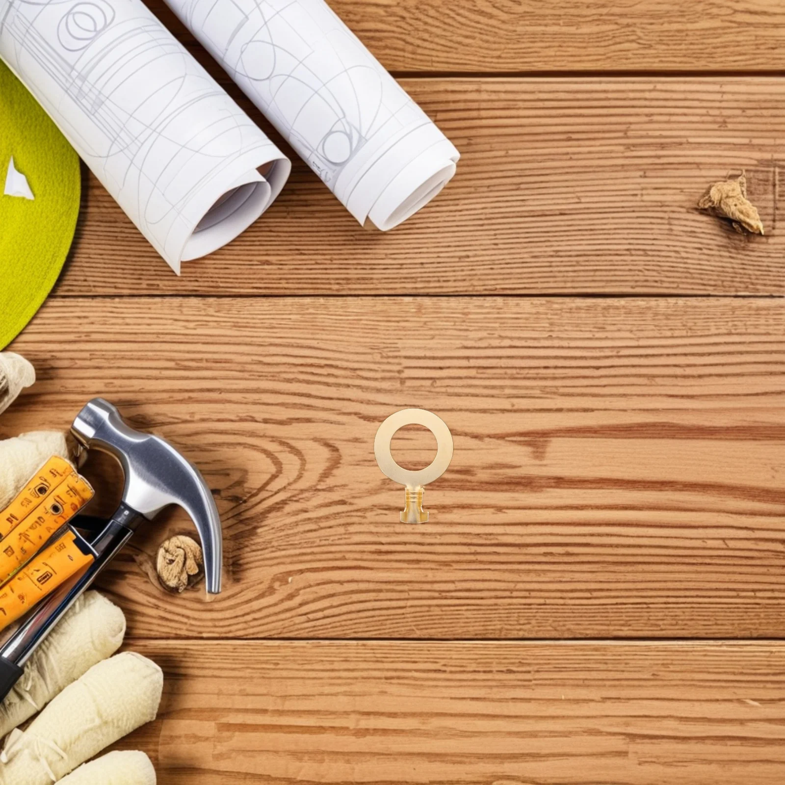 

100Pcs Copper Wire Lugs Grounding Terminal Open O Type Connectors Heavy Duty Electrical Cable Ends Heavy Duty Connector