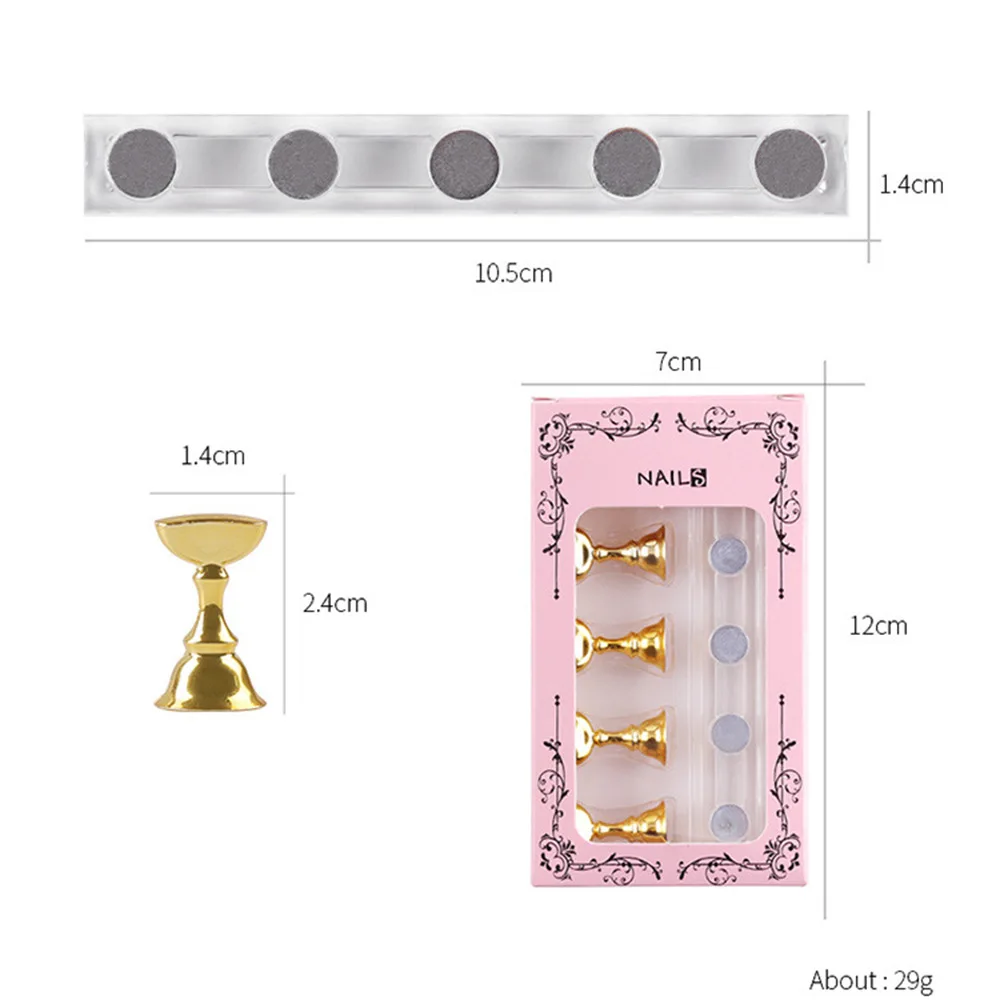 Beginner Nail Art Chessboard Practice Holder Set