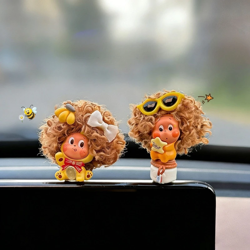 2026 new car ornaments, Star people car ornaments, Central control display screen car decorations