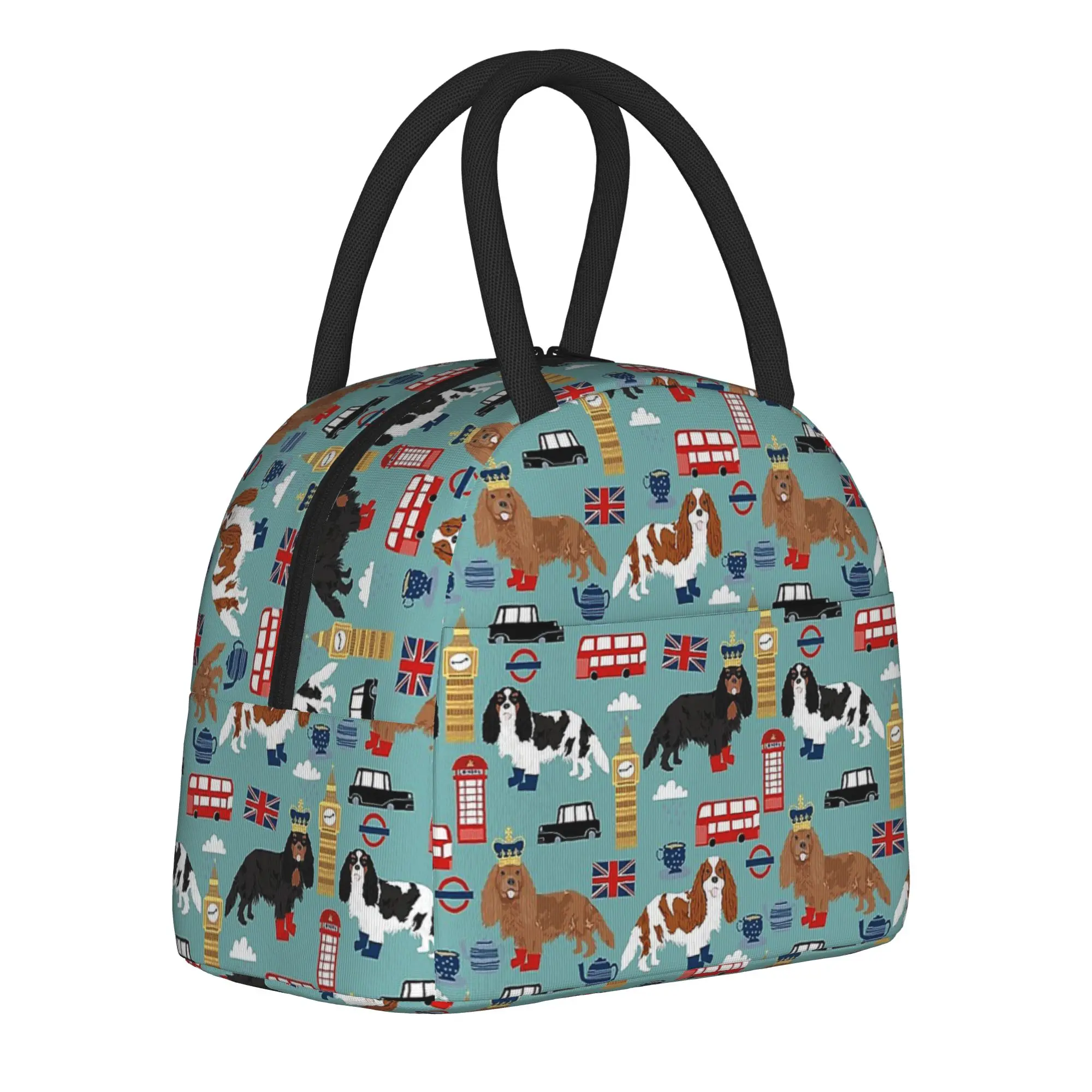 London Insulated Lunch Bag High Capacity  Lunch Container Thermal Bag Lunch Box Tote Beach  Picnic Food Storage Bags