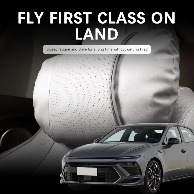 

Car Support Headrest For Hyundai Sonata DN8 EF LF NF YF Accent Car Suede Neck Pillow Soft Comfort Travel Accessories