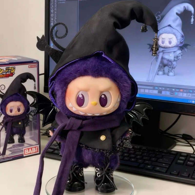 17cm para accesorios de Labubu, ropa, caja ciega de bruja y Black Meow'S, ropa para dar a un amigo, regalo de cumpleaños, accesorios Diy, Juguetes