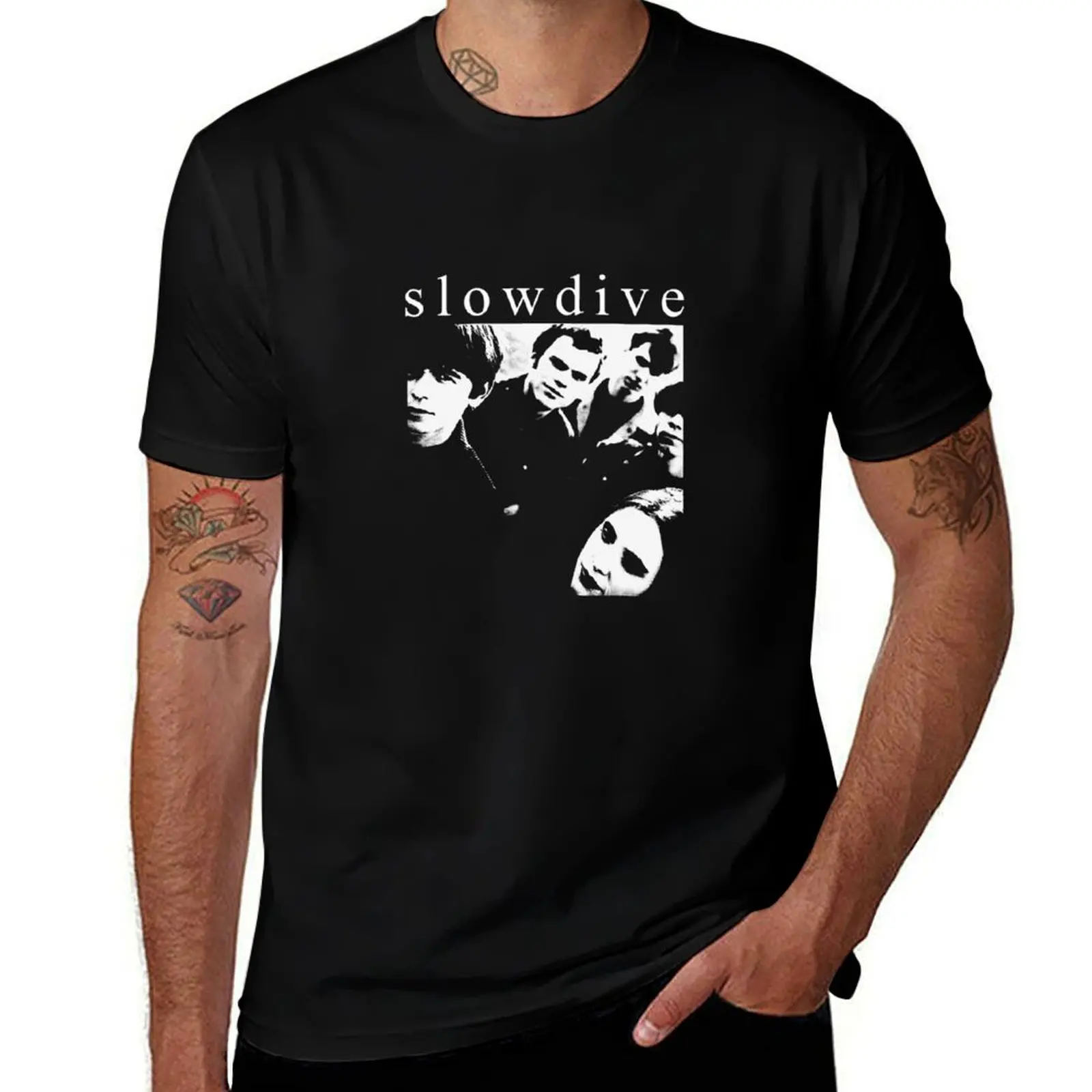 

Vintage Slowdive Members T-Shirt plus sizes Funny t-shirt graphic t shirt vintage compression shirt men