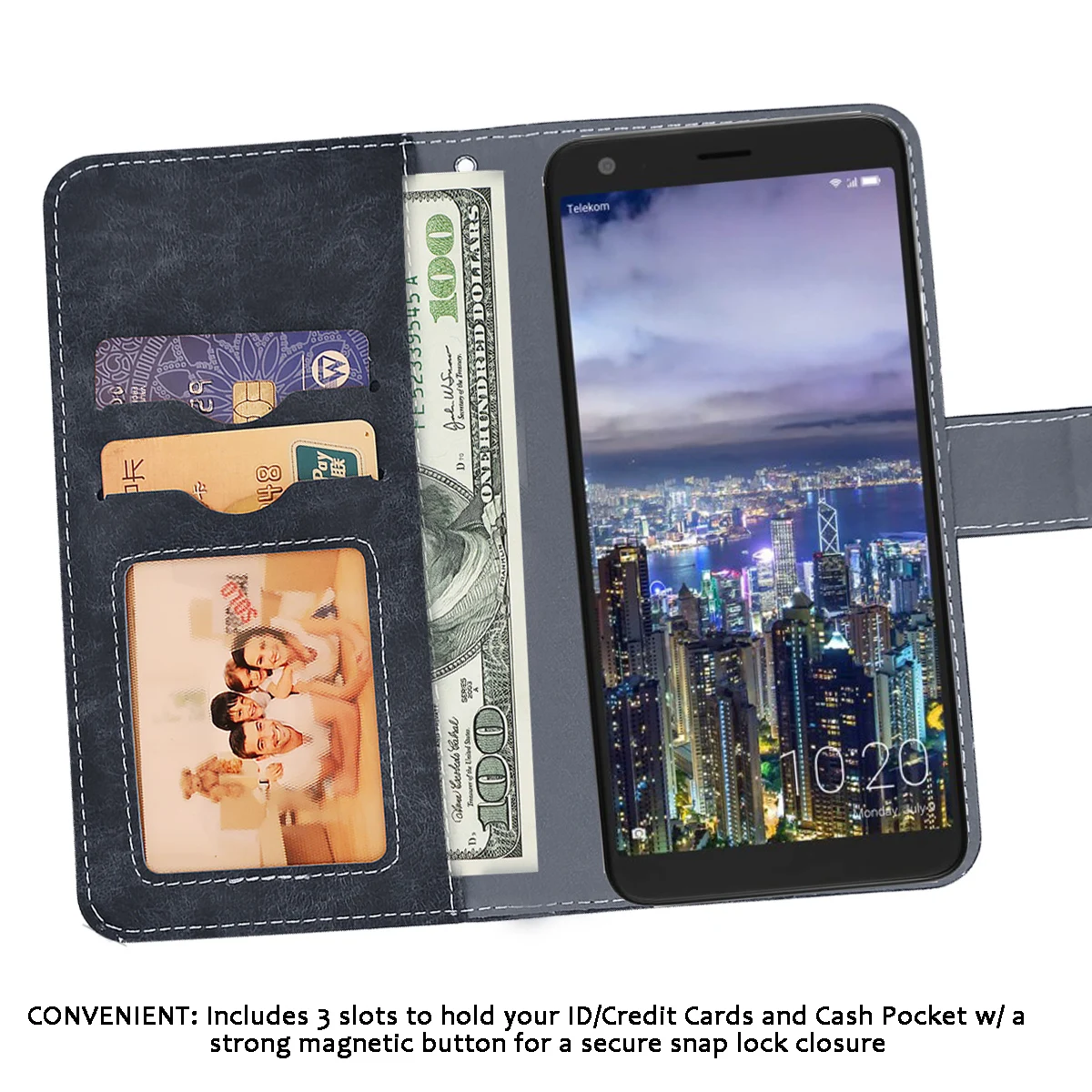 Leather Wallet For …