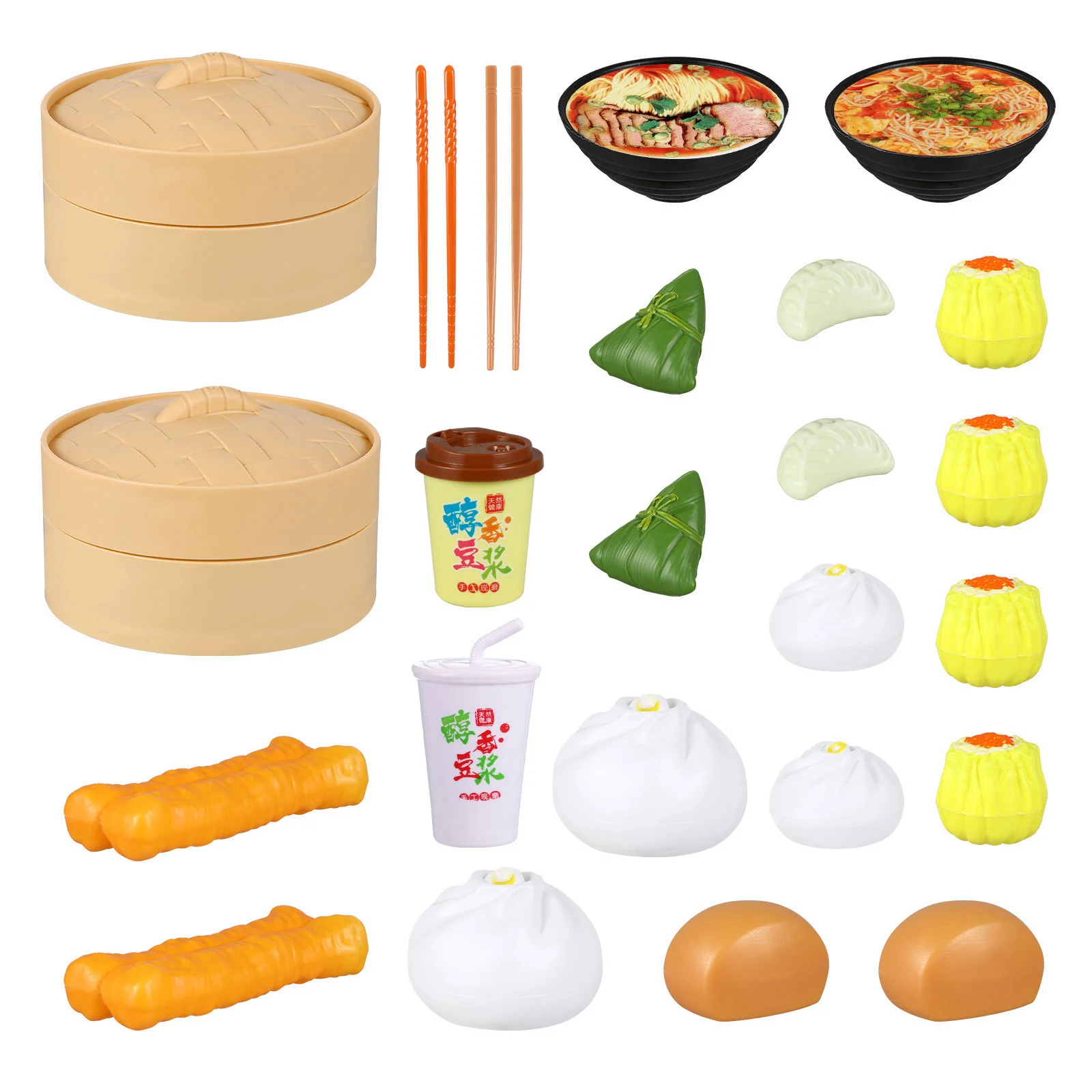 Play Breakfast Food Induction Cooker for Steamer Buns Toys Chinese Children Toddler