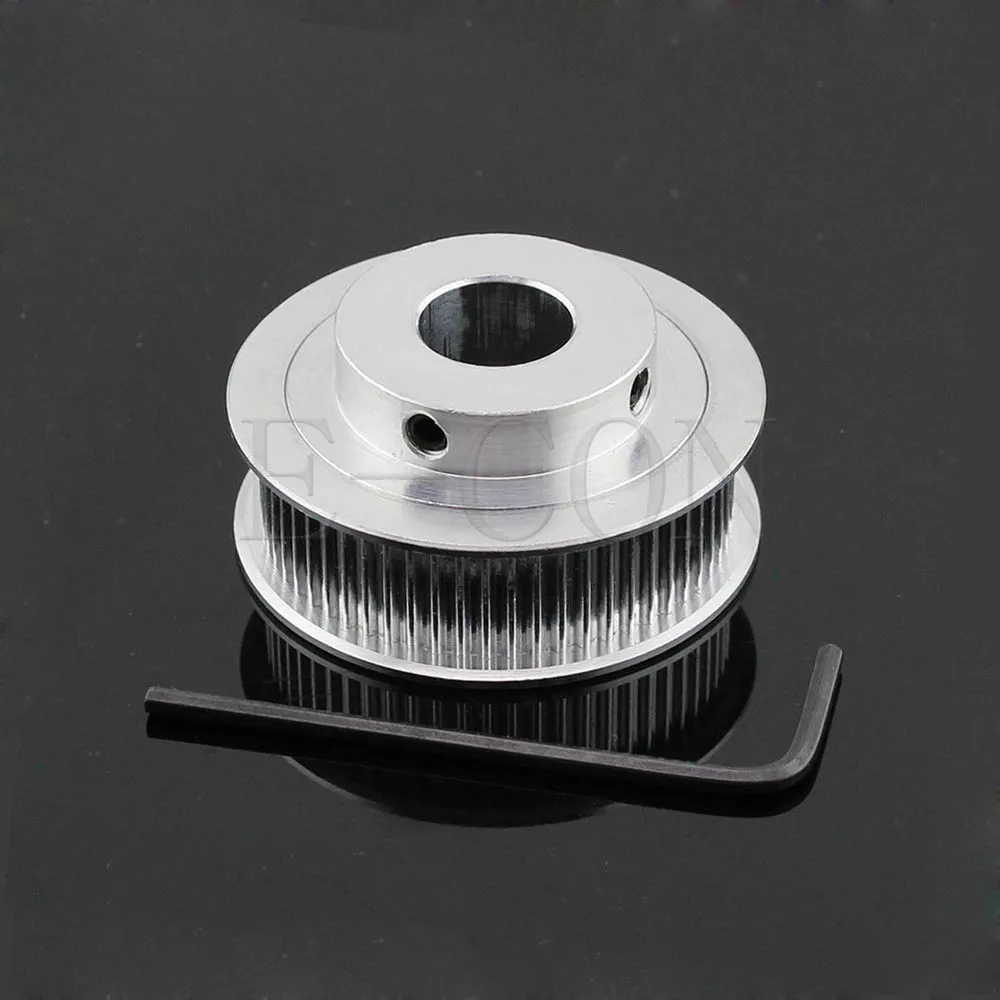 10pcs/Lot GT2 Timing Pulley Alumium 60 Teeth Bore 5-14mm Teeth Width 11mm for Width 10mm GT2 Timing Belt and 3D Printer