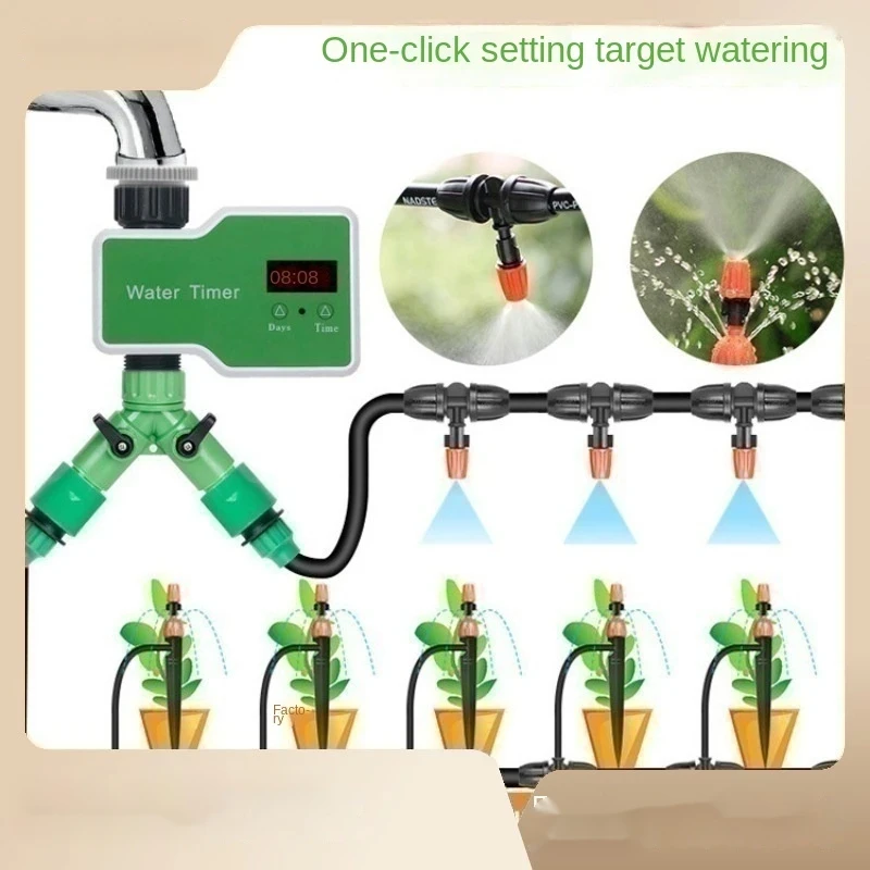 

Intelligent Automatic Controller Watering Timer Device System, Outdoor Garden Drip, Atomizing Irrigation System, Vegatable , New