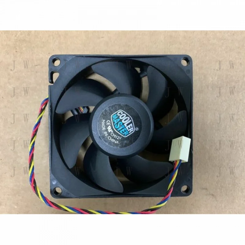 DDW for  Cooler Master FA08025M12LPA cooling fan 12V 0.45A 80*80*25MM 4pin