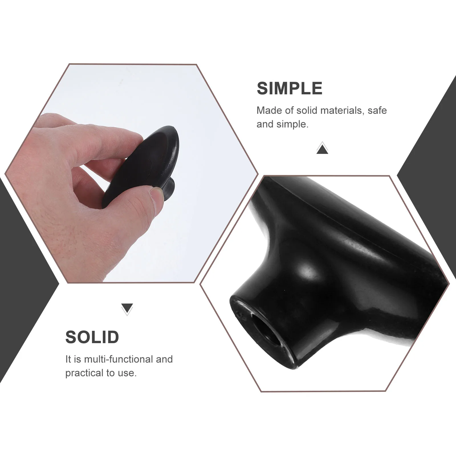 

10pcs Pot Lid Knobs Heat Resistant Plastic Stove Handle Universal Cookware Parts Lid Beads Anti Burn Kitchen