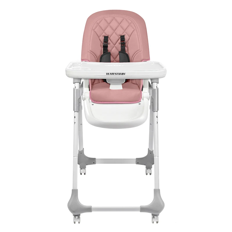 Hot Selling Multifunctional Adjustable High Chair Baby Feeding Plastic Dinning Kids Table Dining Chair for Bb