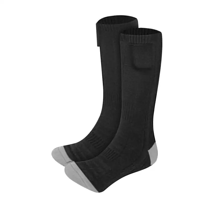 

Winter Outdoor Sports Skiing Men Women Heated Socks Warm Electric Heated Motorcycle Socks 4000 MAh Rechargeable Thermal Socks