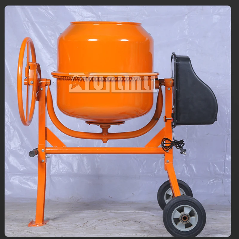 Multifunctional Vertical Cement Construction Mixer Household Electric Feed And Fertilizer Mixing Machine Concrete Blender 120L