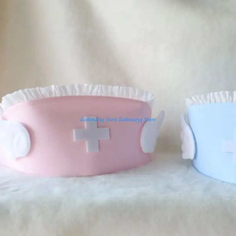 573B Nurse Hat cosplay per i copricapi cosplay per le forniture per feste Halloween