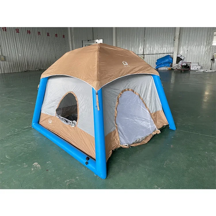 Popular Camping House Outdoor Inflatable Tent with air pump for camping  on Sale inflatable air tent foldable tent