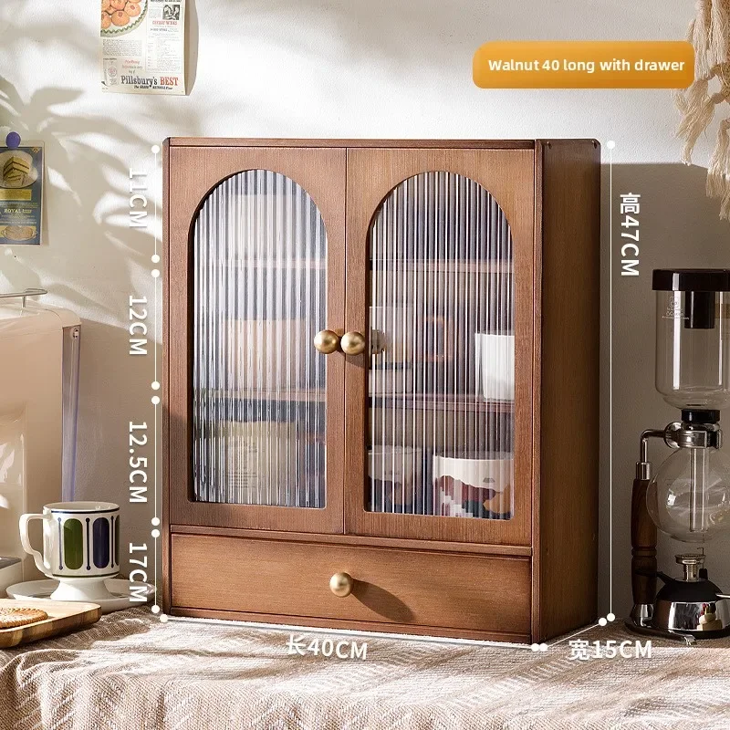 

Modern Cup Storage Rack Jiugongge Desktop Lattice Rack, Side Cabinet Multi-layer Storage Box, Small Coffee Cup Holder