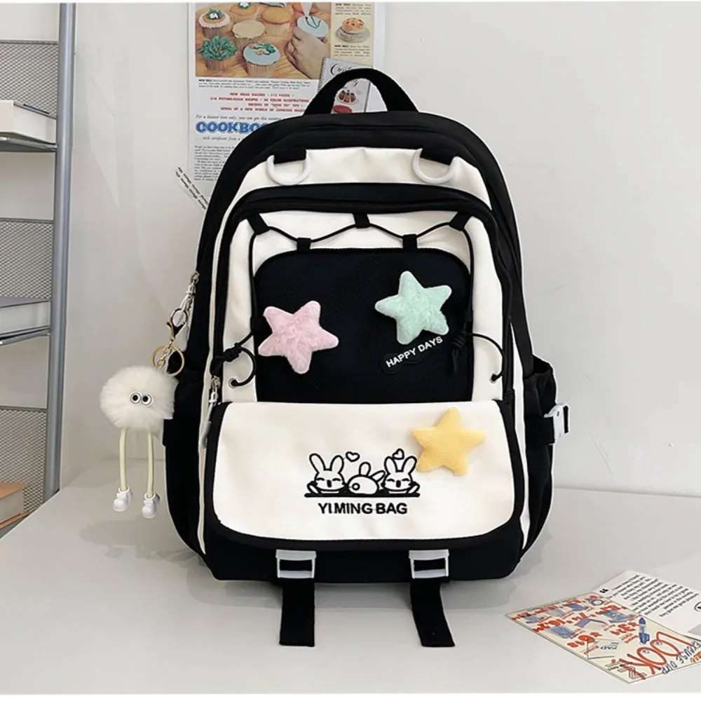

New Large-Capacity Candy Multi-color Backpack Fresh and Casual Student Backpack Travel Lightweight Backpack Student Backpack
