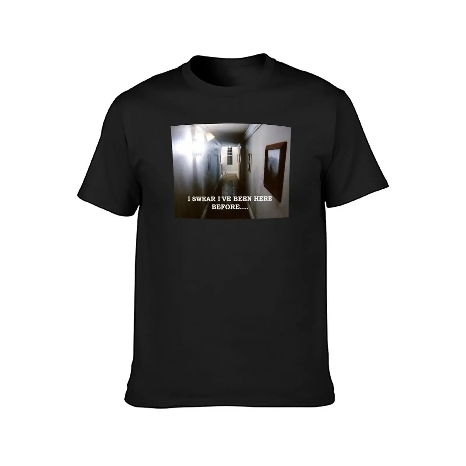 Infamous Hallway T-Shirt quick-drying cute clothes plus size tops blacks plain white t shirts men