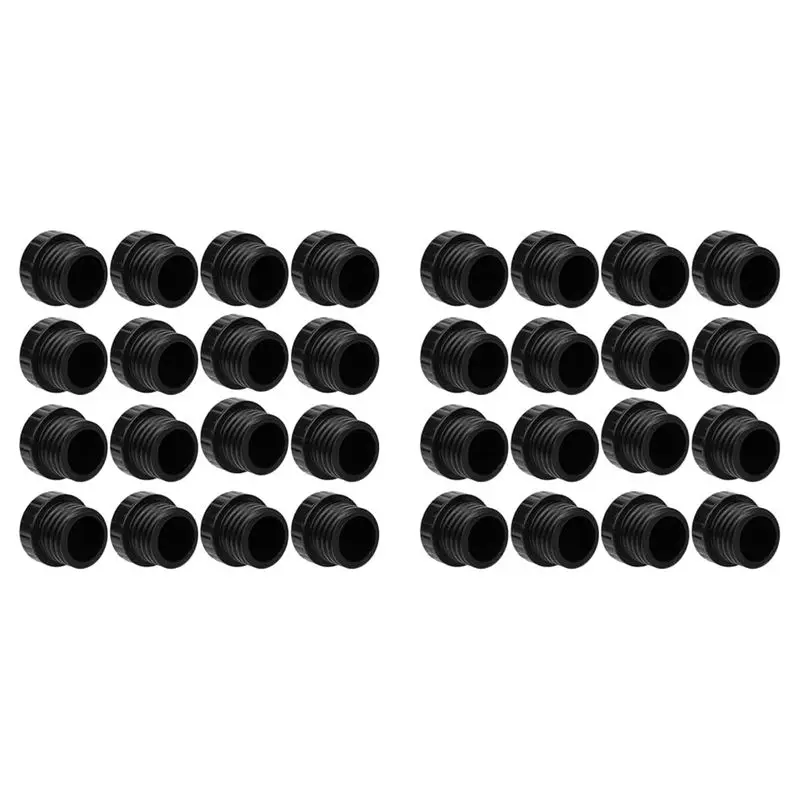 32個のライトソケット安全キャッププラグ、e26電球ソケットカバーエンドキャップ、ストリングライト用ライトソケット保護キャップ