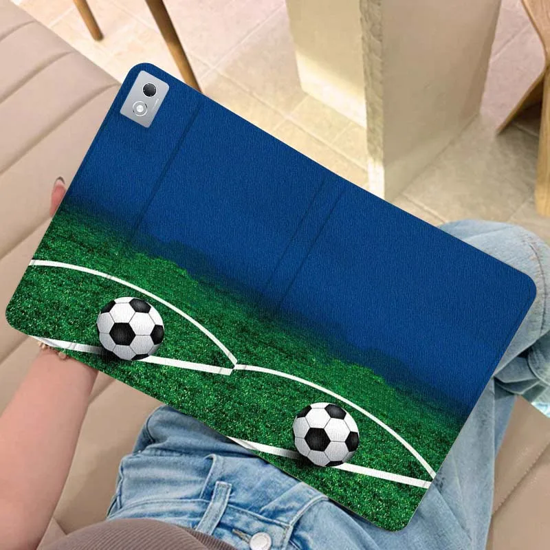 

Creative football pattern For Legion Xiaoxin Pad Y700 K10 M10 P11 K11 Pro Plus 10.6 11.5 Inch 2021 2023 2025 Tablet Case