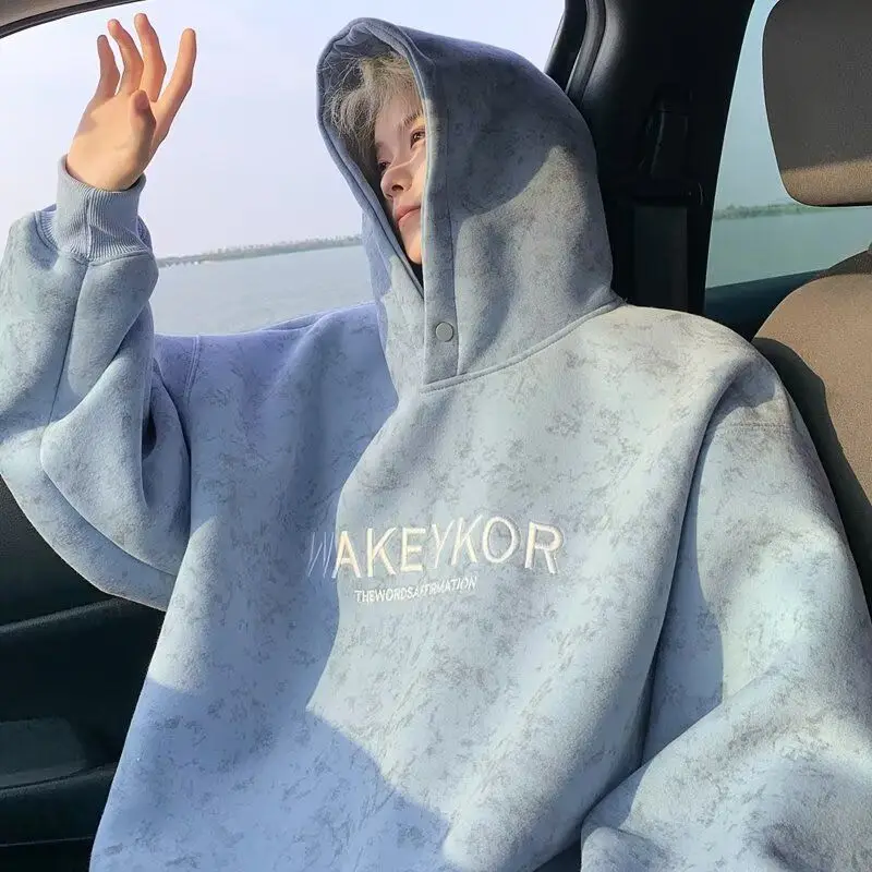 

Tie Dye Sweatshirts for Men Designer Harajuku Fashion Pastel Color No Brand Y2k Clothes Luxury Streetwear Autumn Man Hoodies