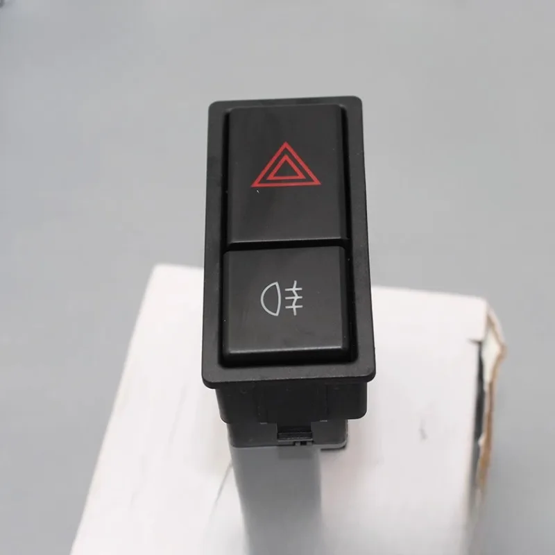 فلاش مزدوج خطر الطوارئ الخلفي الضباب مفتاح الإضاءة ل Wuling Rongguang 6407/6450 شاحنة صغيرة 23982477 #1