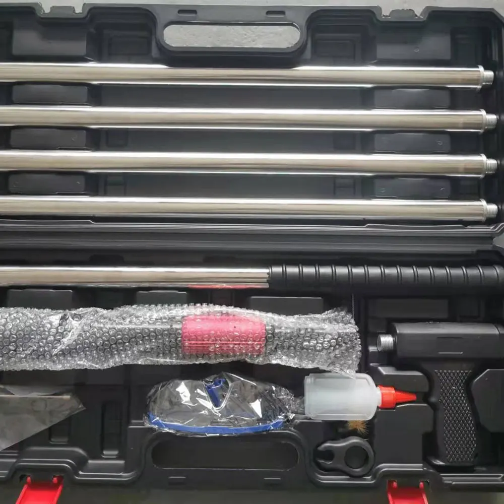 Manual Steel Nail Gun Rivet Tool Ceiling Wall Anchor Wire Slotting Device Home Wall Fastener Metalworking Rivet Gun Tool