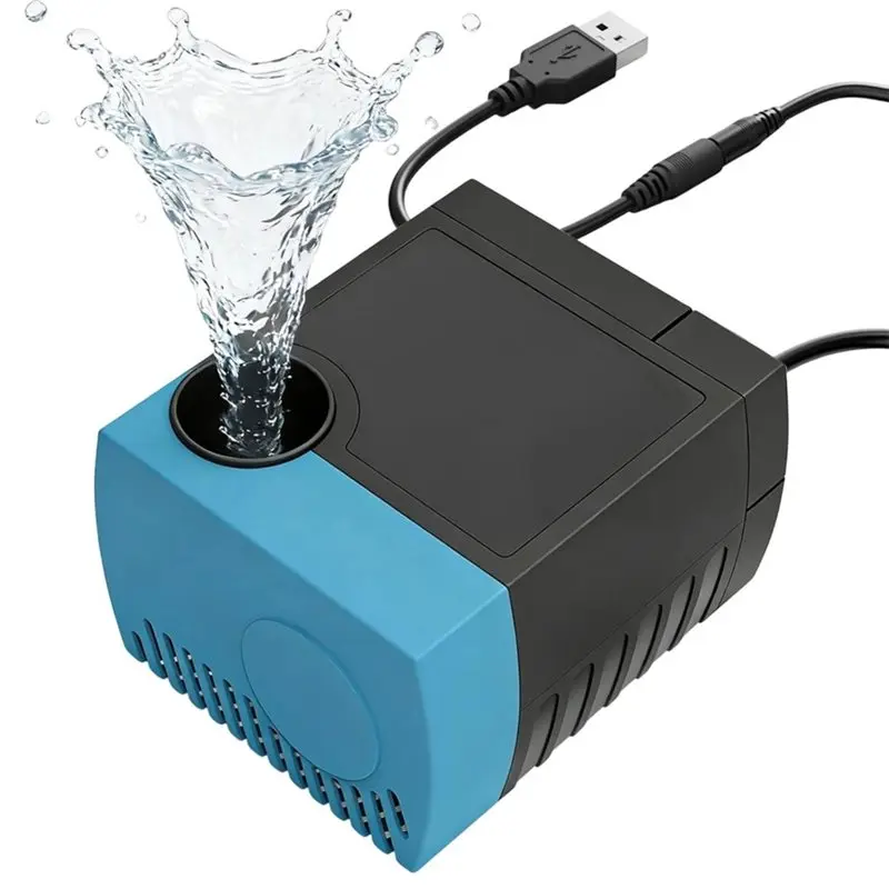 PROMOTION~ SP-400LV Submersible Pump, USB Replacement Pump for Pet Fountains, Quiet Low Voltage, Safe & Easy to Clean