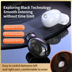 Mini X9 wireless in-ear earphones Bluetooth headset V5.2 sports single-ear ultra-long standby life HIFI headphoen